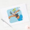 Goofy___Slipping_Square_Sticker_3 Goofy Slipping Square Sticker
