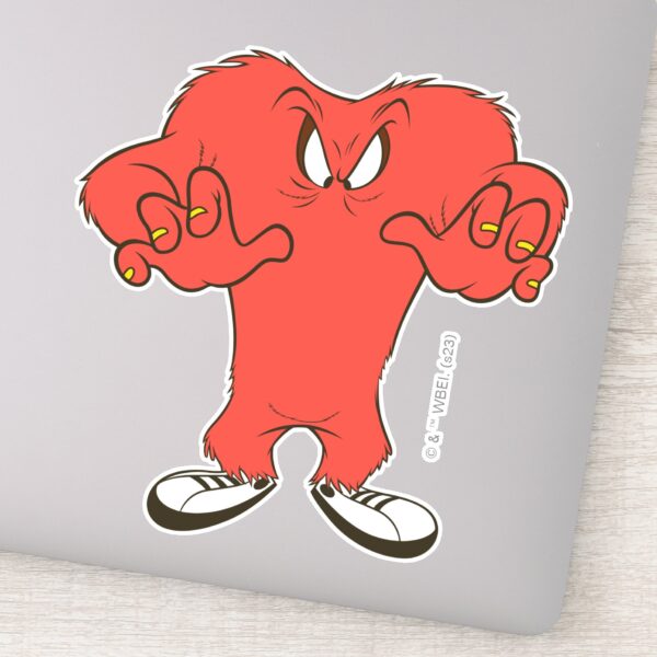 Gossamer_Menacing_Pose_Sticker_1 Gossamer Menacing Pose Sticker