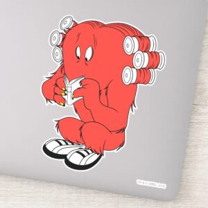 Gossamer Reading Full Color Sticker