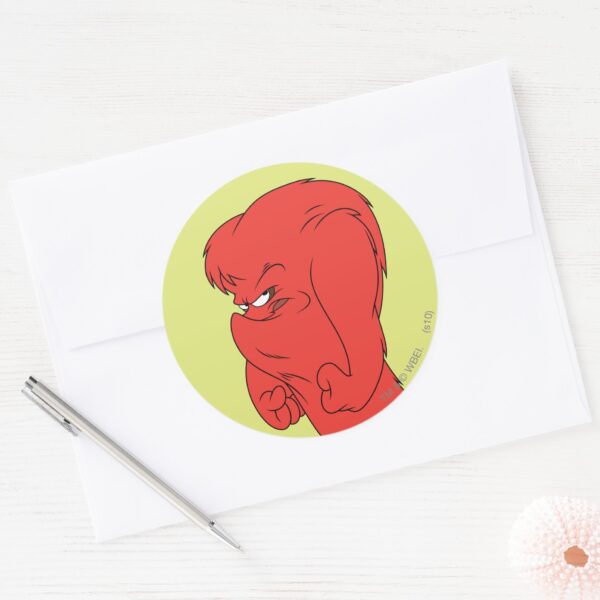 Gossamer_Scheming_-_Color_Classic_Round_Sticker_3 Gossamer Scheming Color Classic Round Sticker