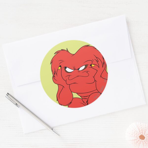 Gossamer_Thinking_-_Color_Classic_Round_Sticker_3 Gossamer Thinking Color Classic Round Sticker