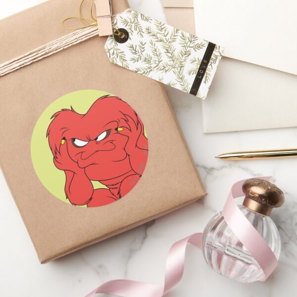 Gossamer_Thinking_-_Color_Classic_Round_Sticker_5 Gossamer Thinking Color Classic Round Sticker