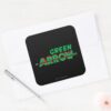 Green_Arrow_Logo_2_Square_Sticker_3 Green Arrow Logo 2 Square Sticker