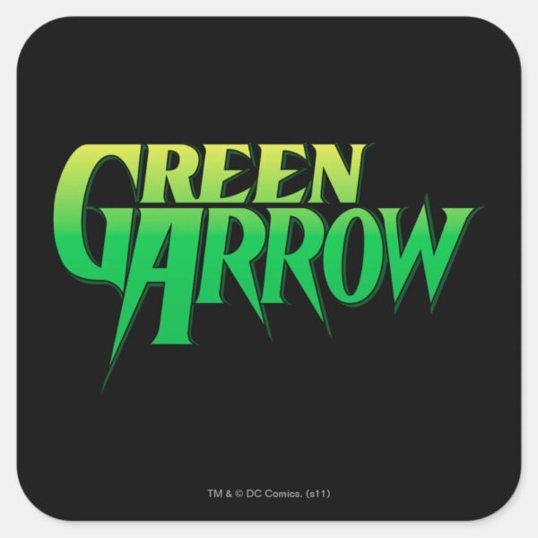 Green_Arrow_Logo_3_Square_Sticker_1 Green Arrow Logo 3 Square Sticker