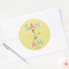 Green_Eggs_and_Ham___Sam-I-Am_Classic_Round_Sticker_3 Green Eggs And Ham Sam I Am Classic Round Sticker