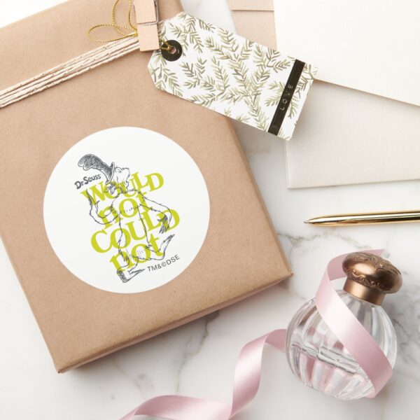 Green_Eggs_and_Ham___Would_Not_Could_Not_Classic_Round_Sticker_5 Green Eggs And Ham Would Not Could Not Classic Round Sticker