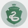 Green_SLYTHERIN™_Crowned_Crest_Classic_Round_Sticker_1 Green SLYTHERIN™ Crowned Crest Classic Round Sticker