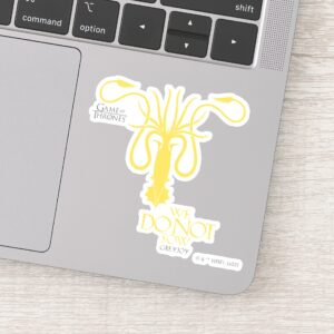 Greyjoy Sigil We Do Not Sow Sticker