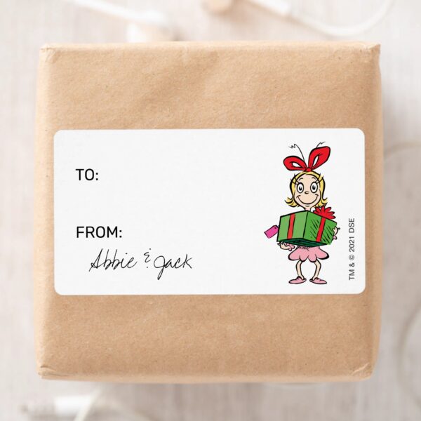 Grinch_-_Cindy-Lou_Who___Christmas_-_To_From_Label_3 Grinch Cindy Lou Who Christmas To From Label