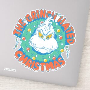 Grinch Hated Christmas Sticker