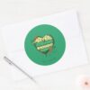 Grinch___Christmas_Quote_Classic_Round_Sticker_3 Grinch Christmas Quote Classic Round Sticker