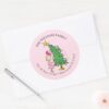 Grinch___Cindy-Lou_Who_Christmas_Address_Classic_Round_Sticker_3 Grinch Cindy Lou Who Christmas Address Classic Round Sticker