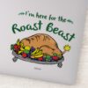 Grinch___I'm_Here_for_the_Roast_Beast_Quote_Sticker_1 Grinch Im Here For The Roast Beast Quote Sticker