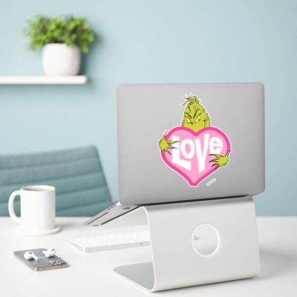 Grinch___Love_Pink_Heart_Sticker_3 Grinch Love Pink Heart Sticker