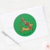 Grinch___Max_Christmas_Pointsettia_Classic_Round_Sticker_3 Grinch Max Christmas Pointsettia Classic Round Sticker