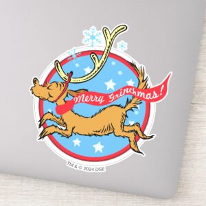 Grinch Max Merry Grinchmas Sticker