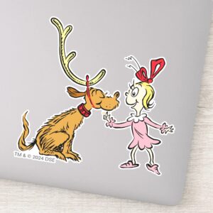Grinch Max Cindy Lou Who Sticker