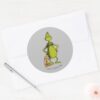 Grinch___Max_&_Grinch_Stance_Classic_Round_Sticker_3 Grinch Max Grinch Stance Classic Round Sticker