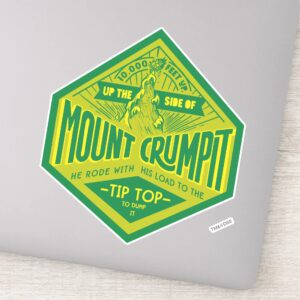 Grinch Mount Crumpit Sticker