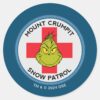 Grinch___Mt._Crumpit_Snow_Patrol_Classic_Round_Sticker_1 Grinch Mt. Crumpit Snow Patrol Classic Round Sticker