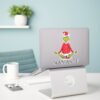 Grinch___Namaste_Santa_Claus_Sticker_3 Grinch Namaste Santa Claus Sticker