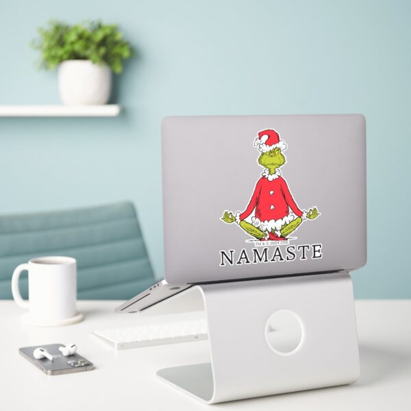 Grinch___Namaste_Santa_Claus_Sticker_3 Grinch Namaste Santa Claus Sticker