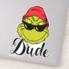 Grinch___The_Dude_Sticker_1 Grinch The Dude Sticker