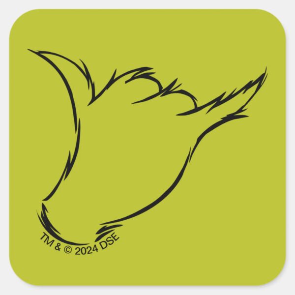 Grinch___The_Mean_Machine_T-Shirt_Square_Sticker_1 Grinch The Mean Machine T Shirt Square Sticker