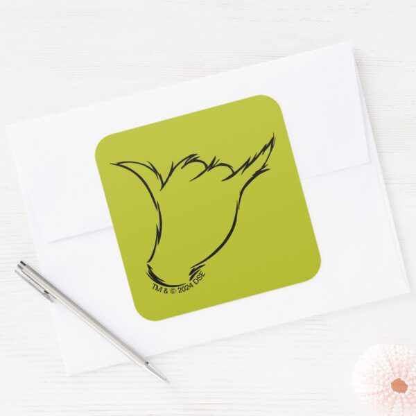 Grinch___The_Mean_Machine_T-Shirt_Square_Sticker_3 Grinch The Mean Machine T Shirt Square Sticker