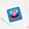 Grover_Face_Art_Square_Sticker_3 Grover Face Art Square Sticker