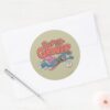 Grover_Vintage_Kids_1_Classic_Round_Sticker_3 Grover Vintage Kids 1 Classic Round Sticker