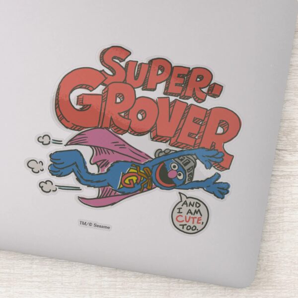 Grover_Vintage_Kids_Sticker_1 Grover Vintage Kids Sticker