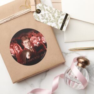 HARRY POTTER AND THE ORDER OF THE PHOENIX™ Red Classic Round Sticker