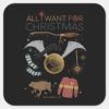 HARRY_POTTER™_All_I_Want_For_Christmas_Square_Sticker_1 HARRY POTTER™ All I Want For Christmas Square Sticker