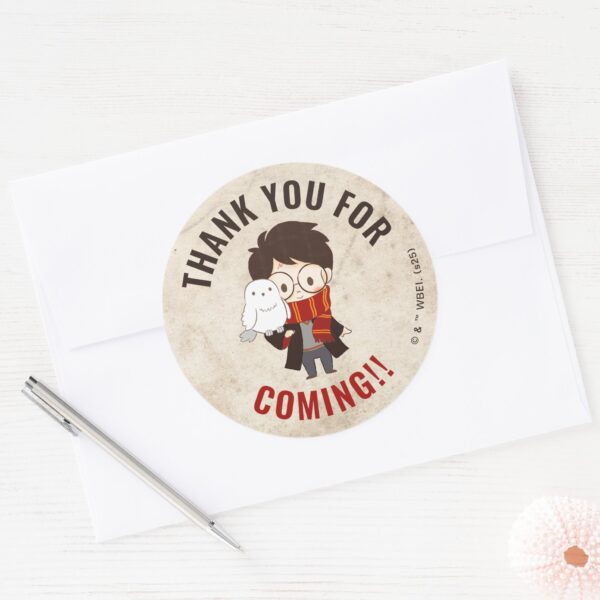 HARRY_POTTER™_Character_Magical_Arch_Birthday_Classic_Round_Sticker_3 HARRY POTTER™ Character Magical Arch Birthday Classic Round Sticker