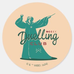 HARRY POTTER™ Dueling Club Graphic Classic Round Sticker
