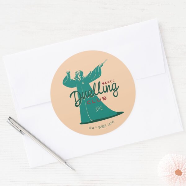 HARRY_POTTER™_Dueling_Club_Graphic_Classic_Round_Sticker_3 HARRY POTTER™ Dueling Club Graphic Classic Round Sticker
