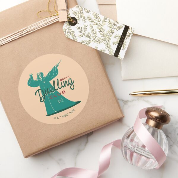 HARRY_POTTER™_Dueling_Club_Graphic_Classic_Round_Sticker_5 HARRY POTTER™ Dueling Club Graphic Classic Round Sticker