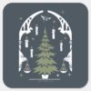HARRY POTTER™ Magical Christmas Tree Square Sticker