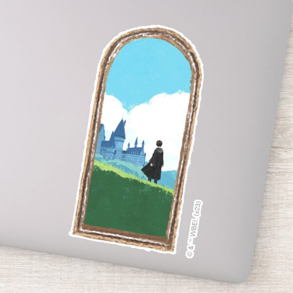 HARRY_POTTER™_Overlooking_HOGWARTS™_Castle_Sticker_1 HARRY POTTER™ Overlooking HOGWARTS™ Castle Sticker