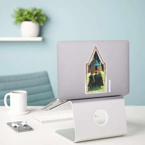 HARRY_POTTER™,_Ron,_&_Hermione_at_Hagrid's_Hut_Sticker_3 HARRY POTTER™ Ron Hermione At Hagrids Hut Sticker