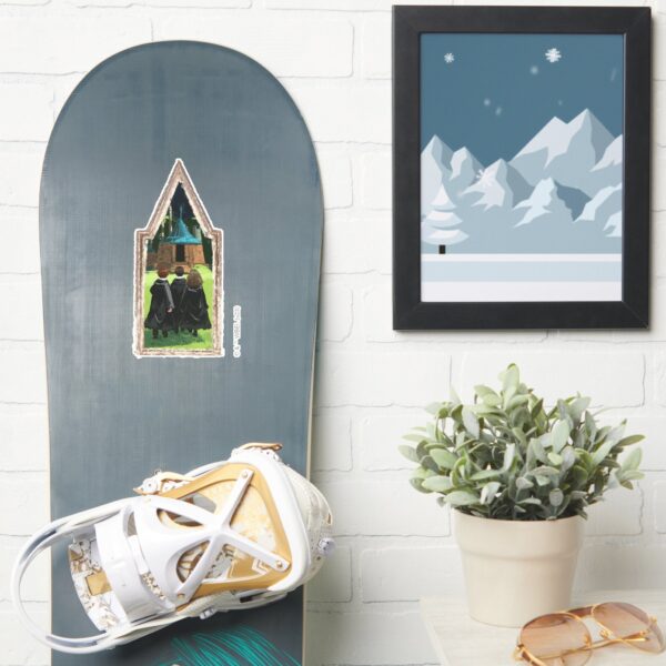 HARRY_POTTER™,_Ron,_&_Hermione_at_Hagrid's_Hut_Sticker_7 HARRY POTTER™ Ron Hermione At Hagrids Hut Sticker