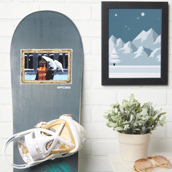 HARRY_POTTER™_&_Hedwig_in_the_Snow_Sticker_7 HARRY POTTER™ Hedwig In The Snow Sticker