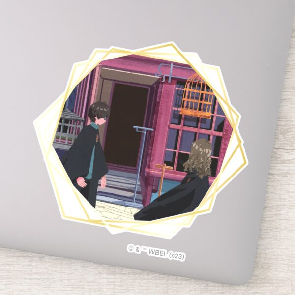 HARRY_POTTER™_&_Hermione_at_Eeylops_Owl_Emporium_Sticker_1 HARRY POTTER™ Hermione At Eeylops Owl Emporium Sticker