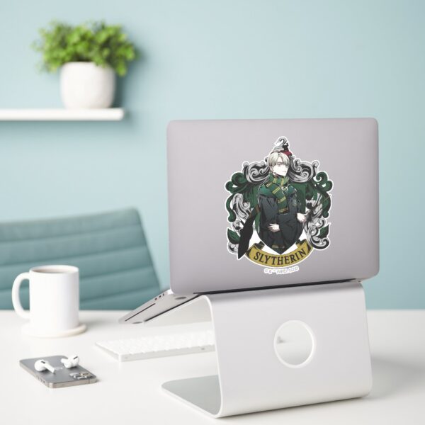 HARRY_POTTER™___Anime_Draco_Malfoy_House_Crest_Sticker_3 HARRY POTTER™ Anime Draco Malfoy House Crest Sticker