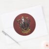 HARRY_POTTER™___Anime_Ron_Weasley_House_Crest_Classic_Round_Sticker_3 HARRY POTTER™ Anime Ron Weasley House Crest Classic Round Sticker
