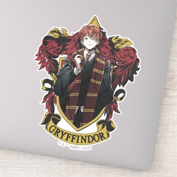 HARRY_POTTER™___Anime_Ron_Weasley_House_Crest_Sticker_1 HARRY POTTER™ Anime Ron Weasley House Crest Sticker