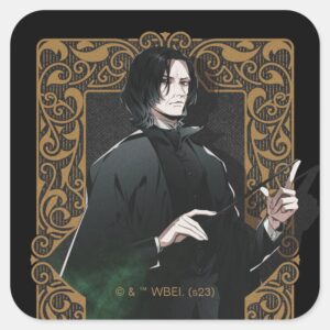 HARRY_POTTER™___Anime_Snape_Frame_Graphic_Square_Sticker_1 HARRY POTTER™ Anime Snape Frame Graphic Square Sticker