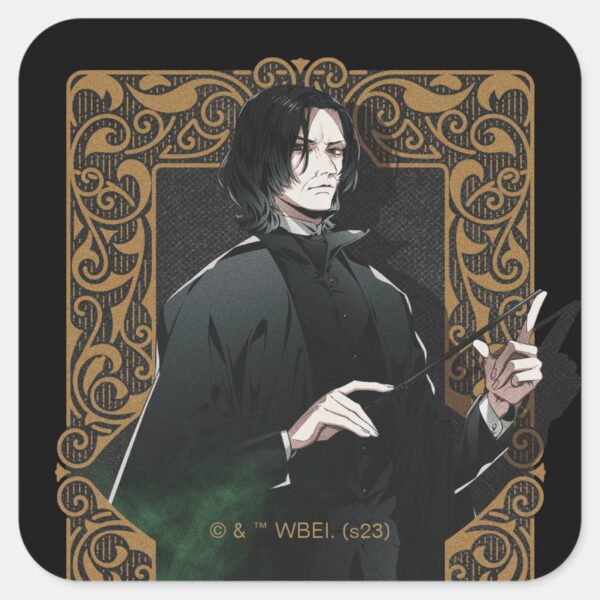 HARRY_POTTER™___Anime_Snape_Frame_Graphic_Square_Sticker_1 HARRY POTTER™ Anime Snape Frame Graphic Square Sticker