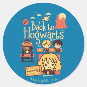 HARRY POTTER™ BACK TO HOGWARTS™ CLASSIC ROUND STICKER